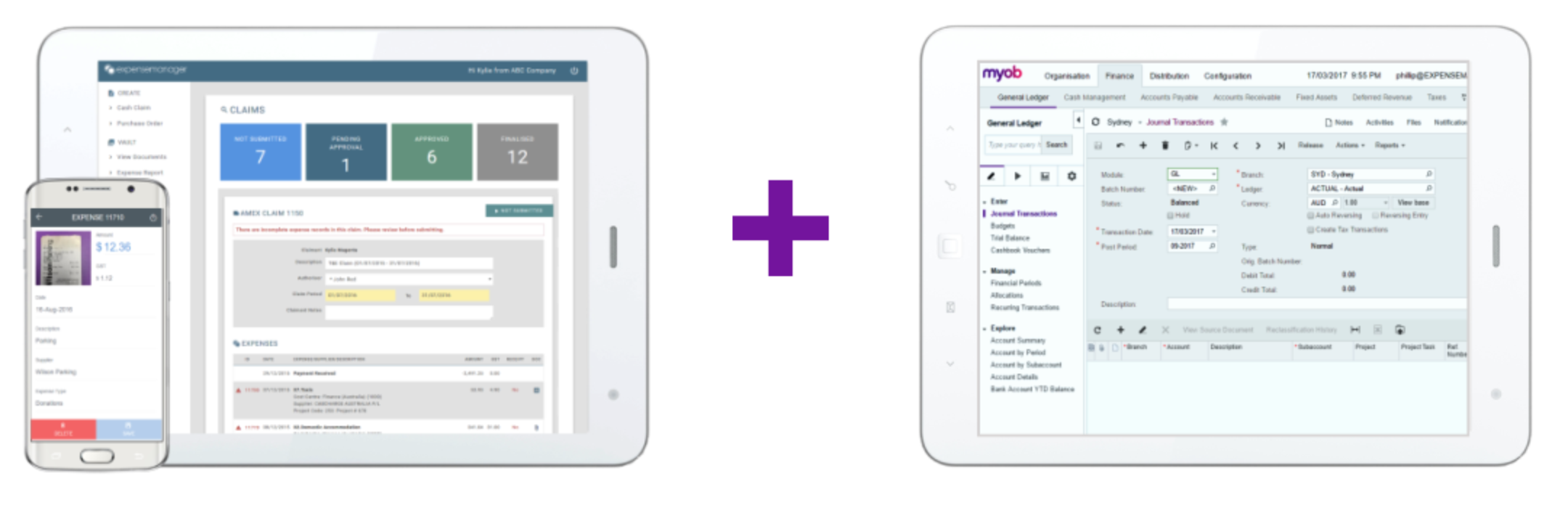 MYOB Acumatica and Expense manager – Account payable automation software MYOB Acumatica and Expense manager - Account payable automation software