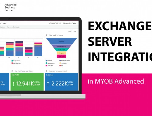 Exchange Server Integration in MYOB Advanced