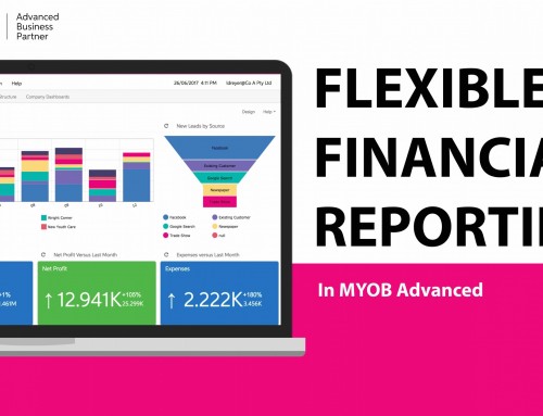 Financial Reporting in MYOB Advanced – An Overview