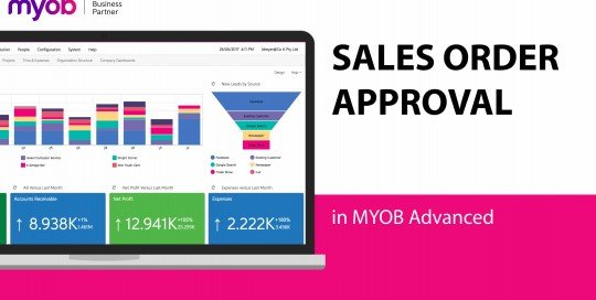 Sales order approval in MYOB Advanced