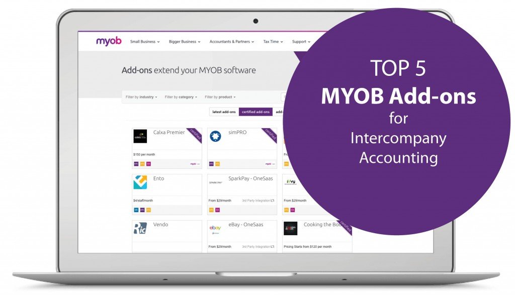 Top 5 MYOB Add-ons for Intercompany Accounting in 2018