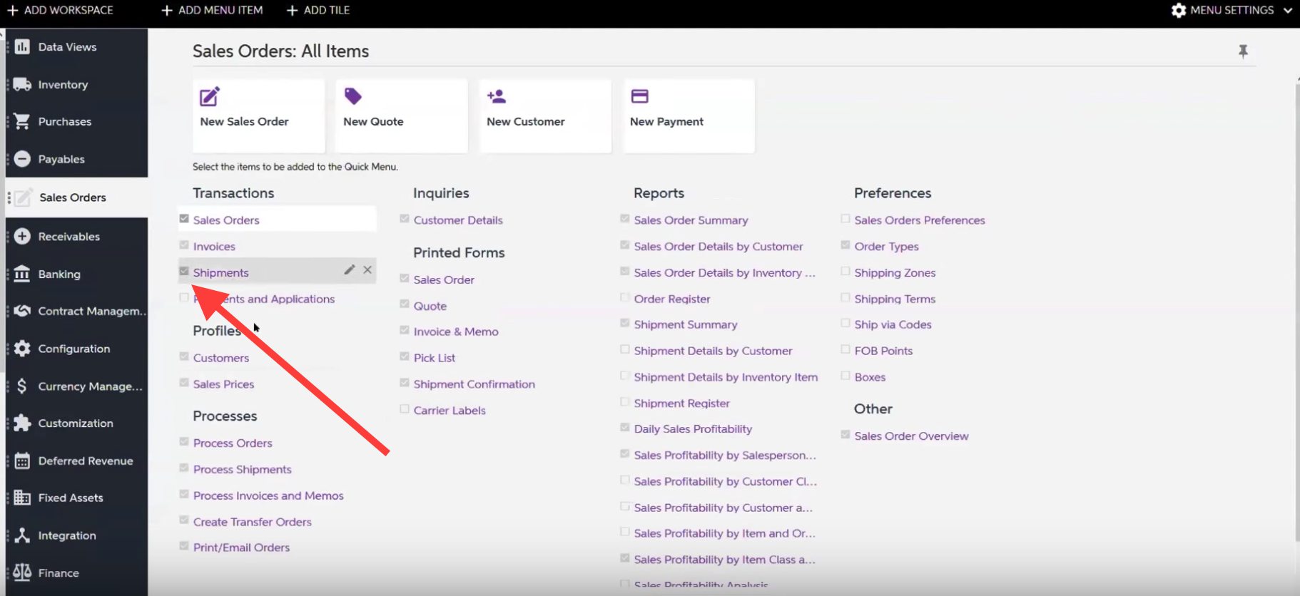 Edit Mode in MYOB Advanced 2018.1