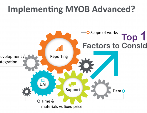 Implementing MYOB Acumatica? Why it pays to check your implementation proposal – not all MYOB Acumatica implementation proposals are created equal. Top 10 factors to consider.